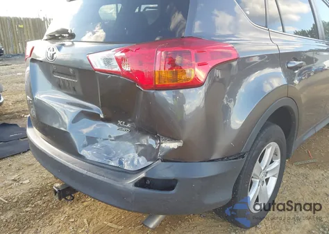 2013 Toyota Rav4 Xle из США, поврежденный, VIN JTMRFREV7D5003405